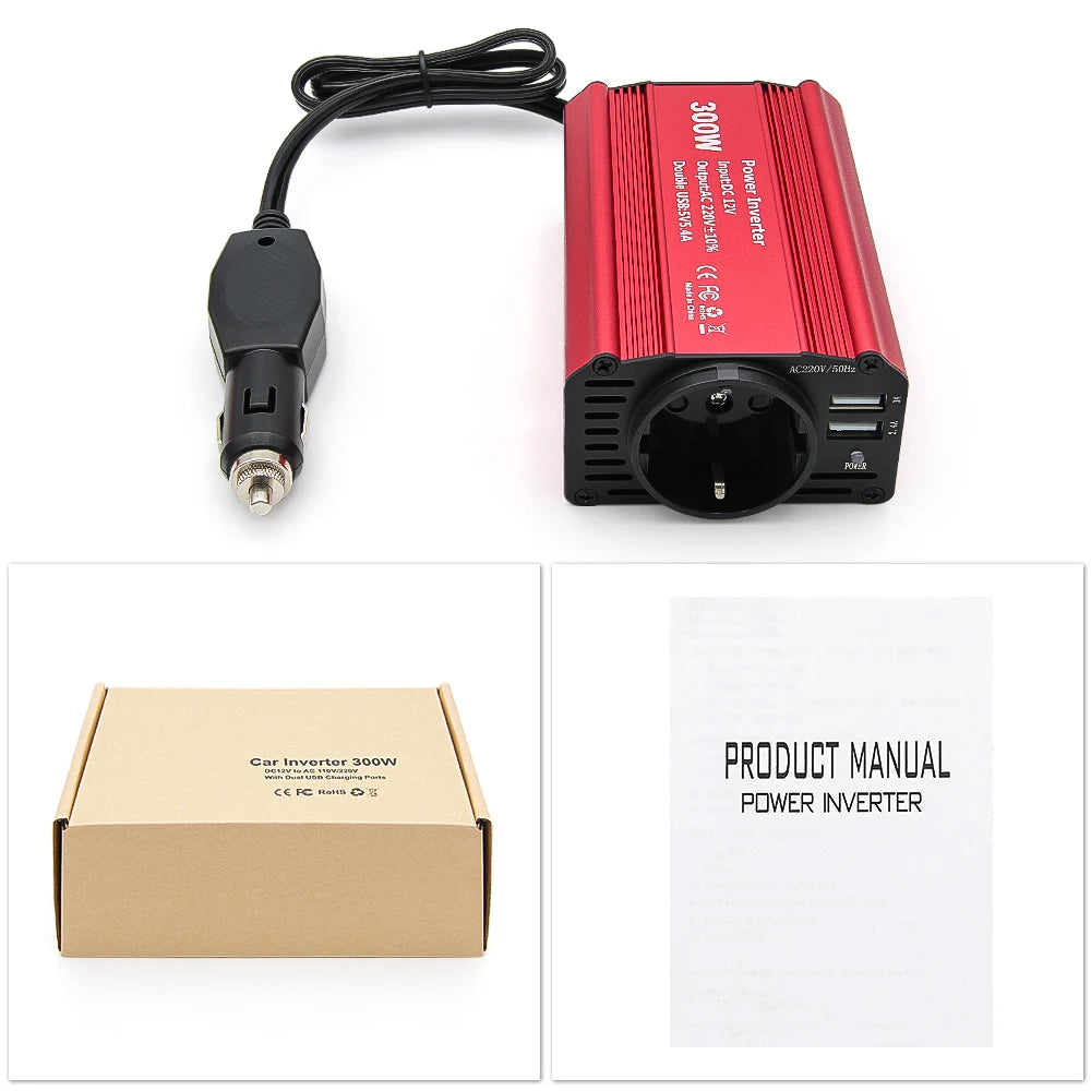 Omformer 12v til 220v - 150w