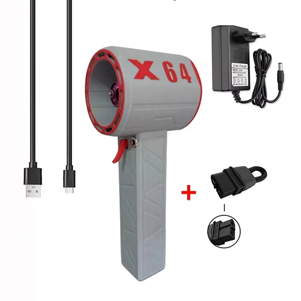 X64 blåsepistol - oppladbar