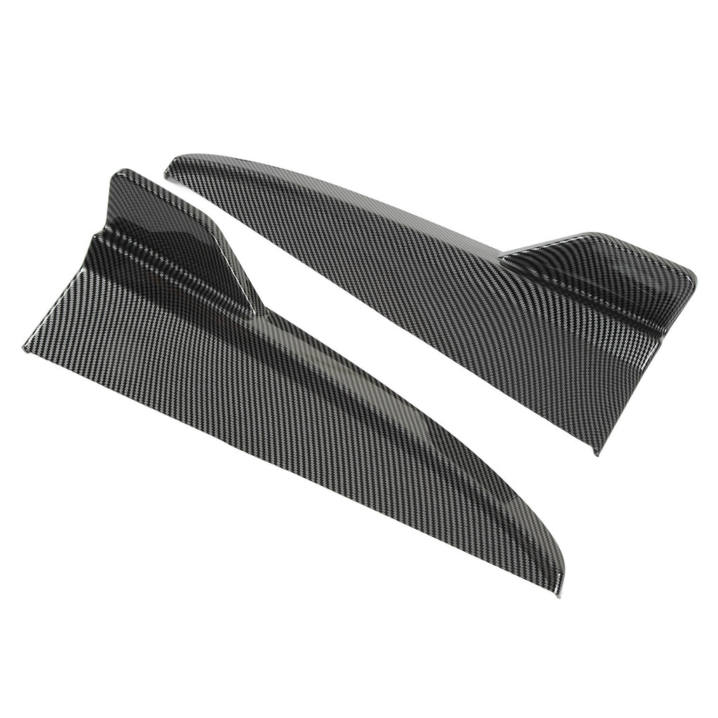 ﹒1 Pair Rear Bumper Lip Diffuser Tail Side Splitter For C‑Class W205 C43