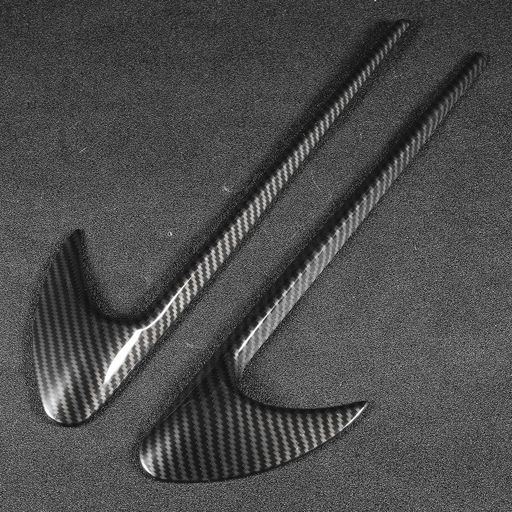 Carbon Fiber Style Car Fender Sticker For W213 W205 '