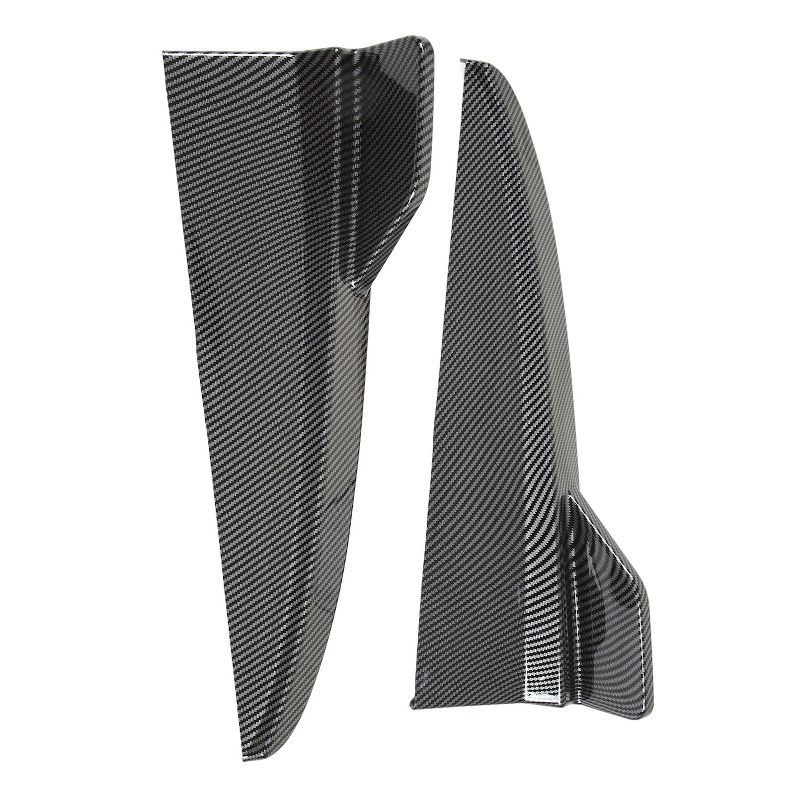 ﹒1 Pair Rear Bumper Lip Diffuser Tail Side Splitter For C‑Class W205 C43
