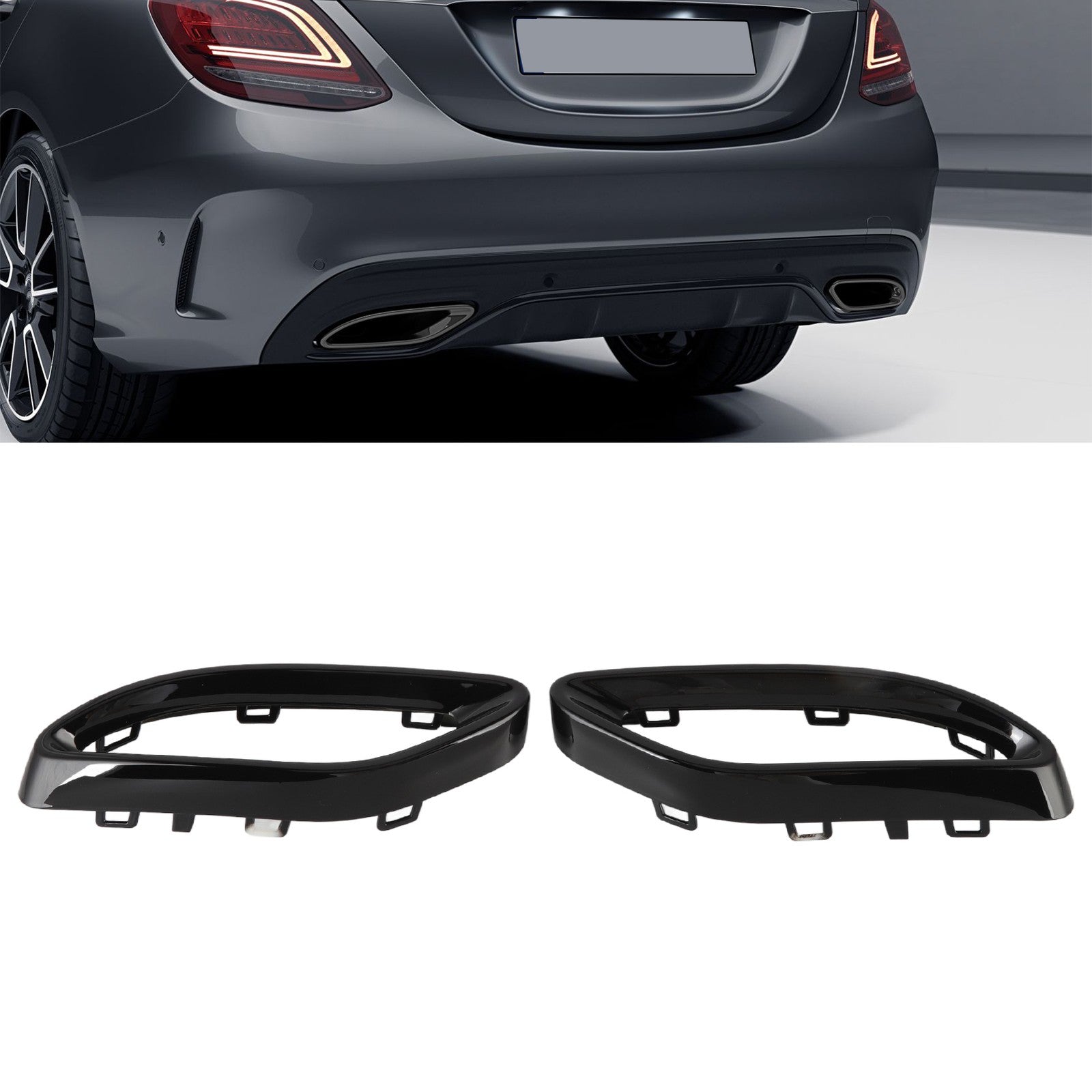 Eksos endestuss - W205 pre facelift