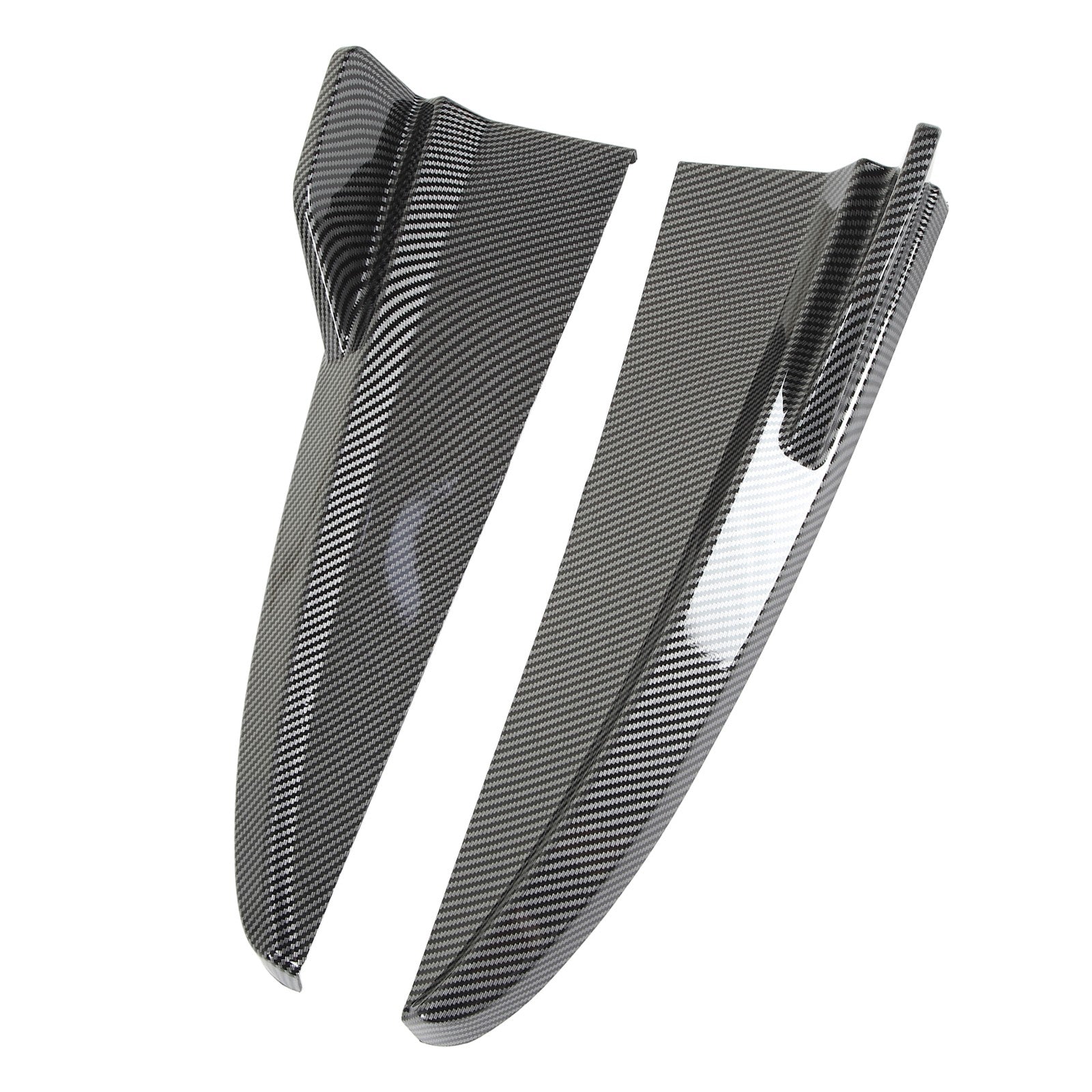 ﹒1 Pair Rear Bumper Lip Diffuser Tail Side Splitter For C‑Class W205 C43