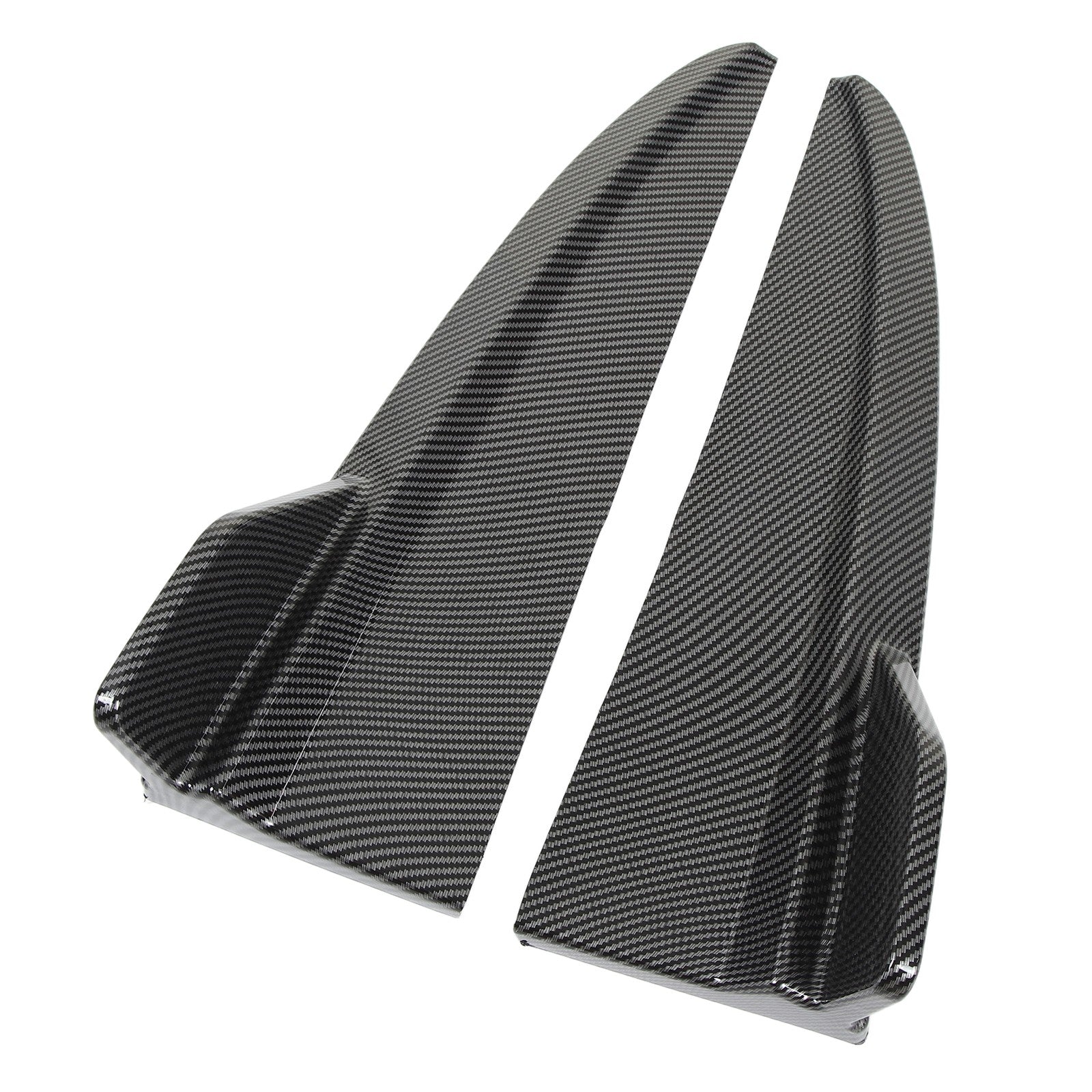 ﹒1 Pair Rear Bumper Lip Diffuser Tail Side Splitter For C‑Class W205 C43