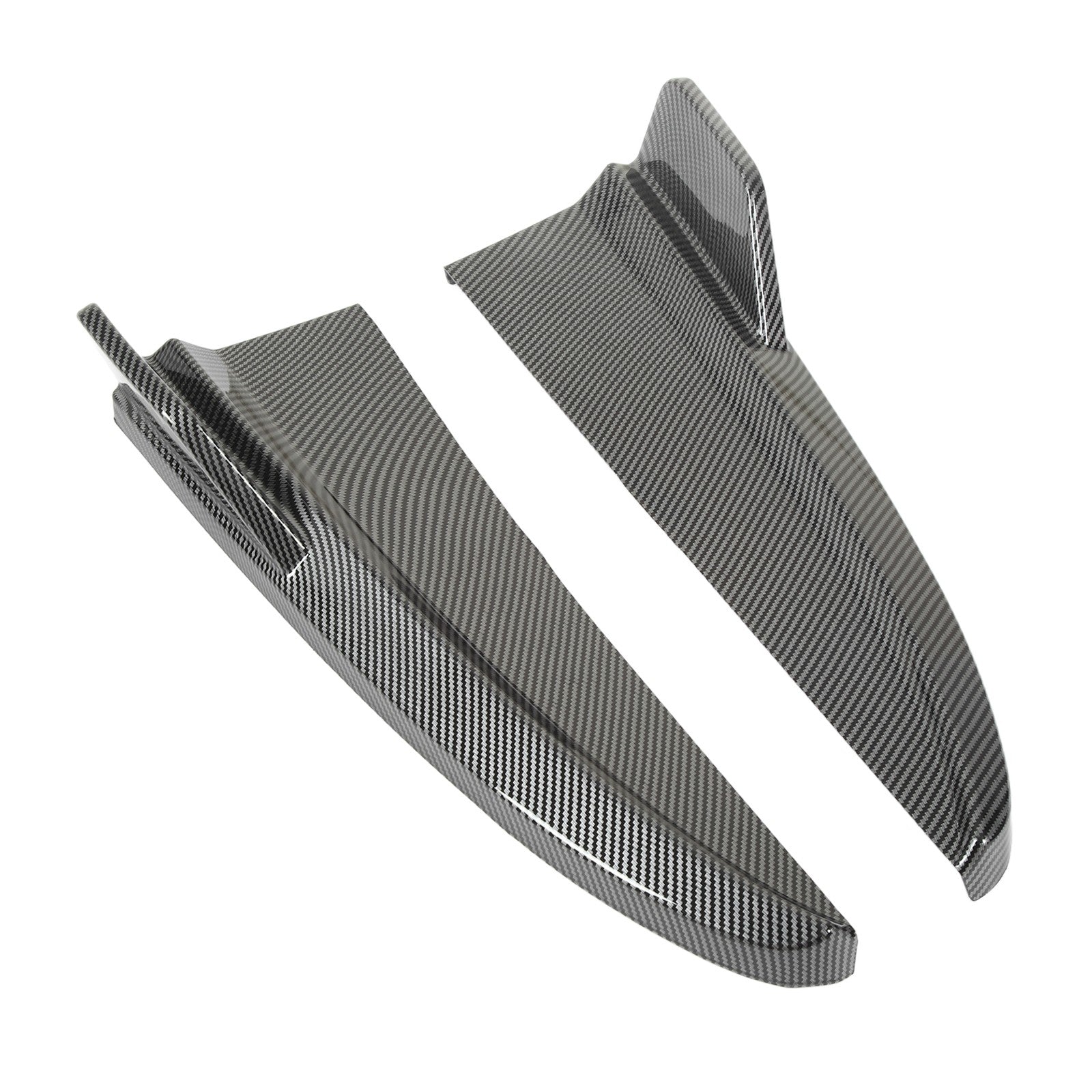﹒1 Pair Rear Bumper Lip Diffuser Tail Side Splitter For C‑Class W205 C43