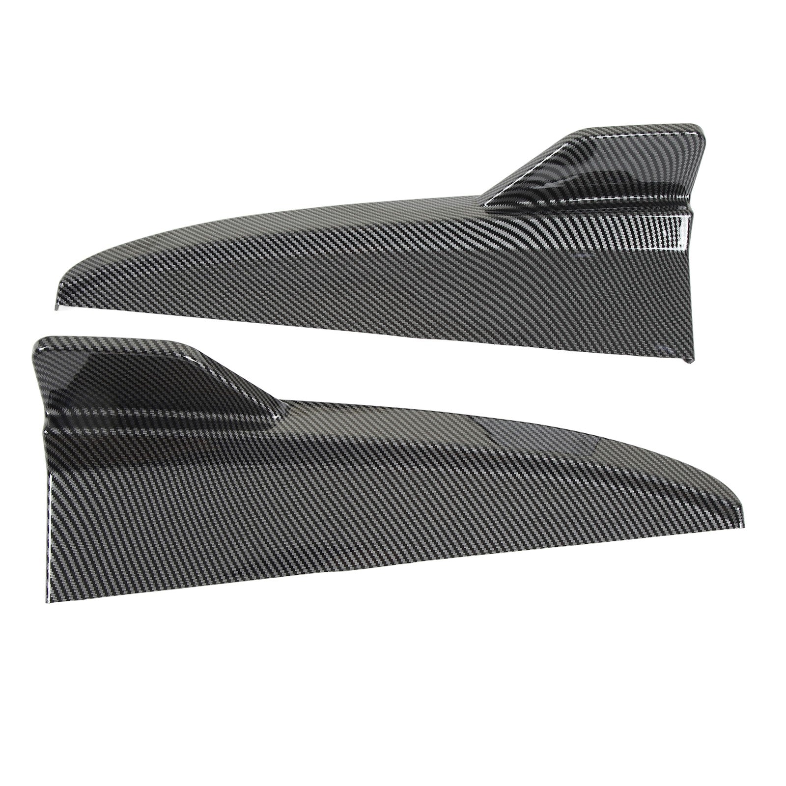 ﹒1 Pair Rear Bumper Lip Diffuser Tail Side Splitter For C‑Class W205 C43