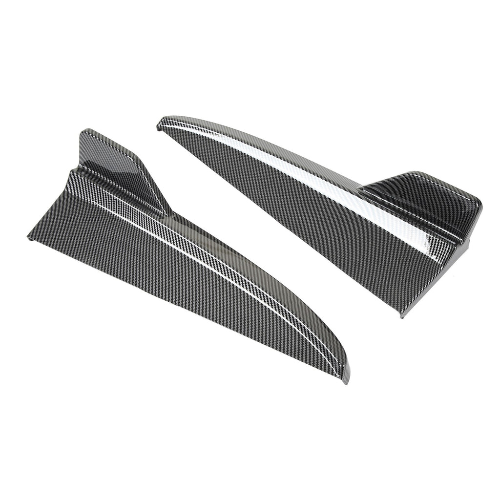 ﹒1 Pair Rear Bumper Lip Diffuser Tail Side Splitter For C‑Class W205 C43