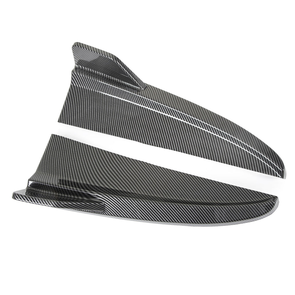 ﹒1 Pair Rear Bumper Lip Diffuser Tail Side Splitter For C‑Class W205 C43