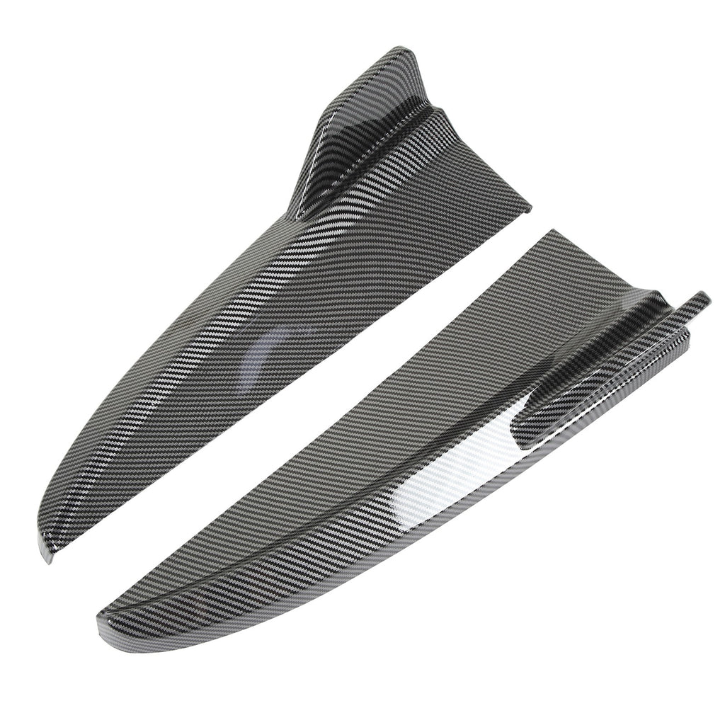 ﹒1 Pair Rear Bumper Lip Diffuser Tail Side Splitter For C‑Class W205 C43
