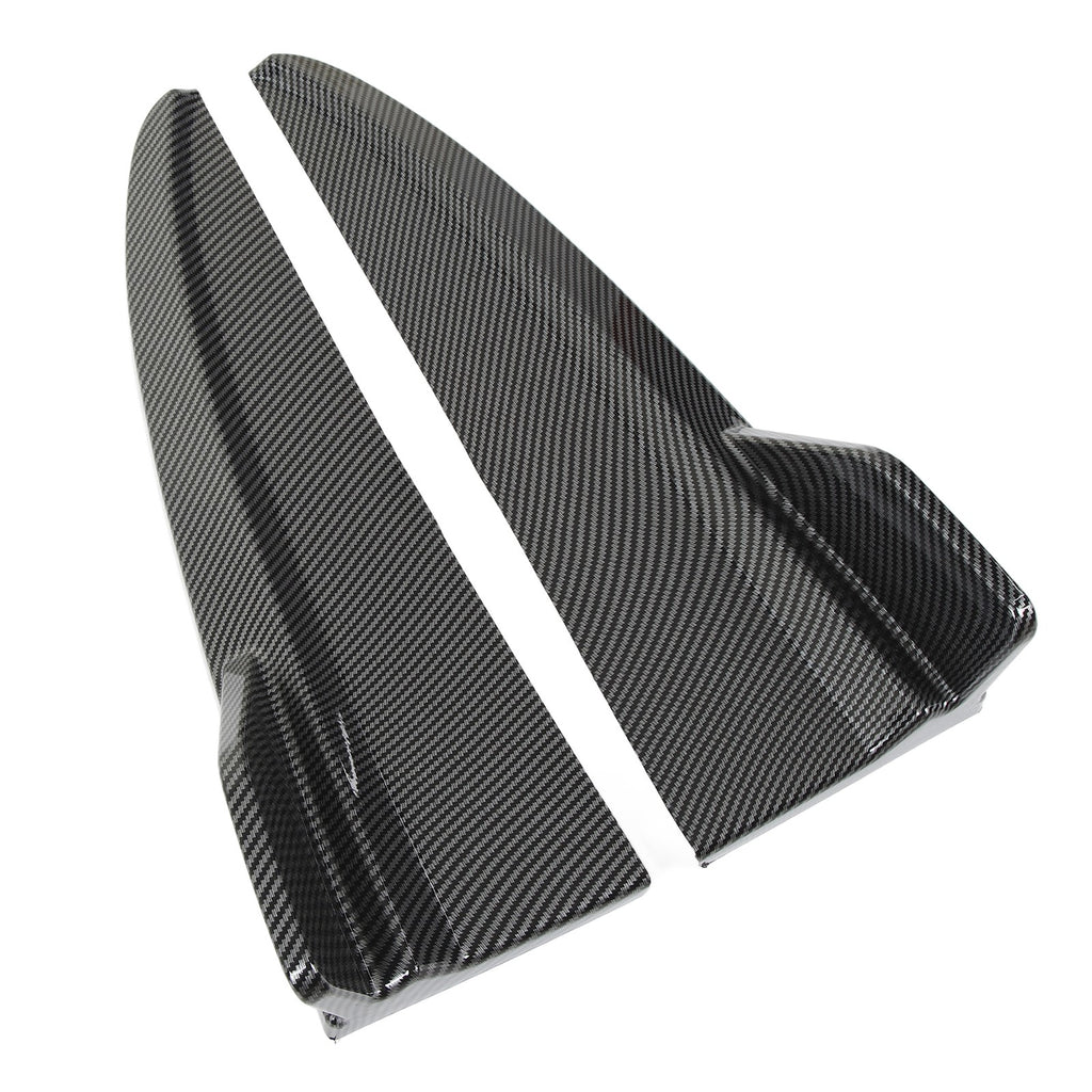 ﹒1 Pair Rear Bumper Lip Diffuser Tail Side Splitter For C‑Class W205 C43