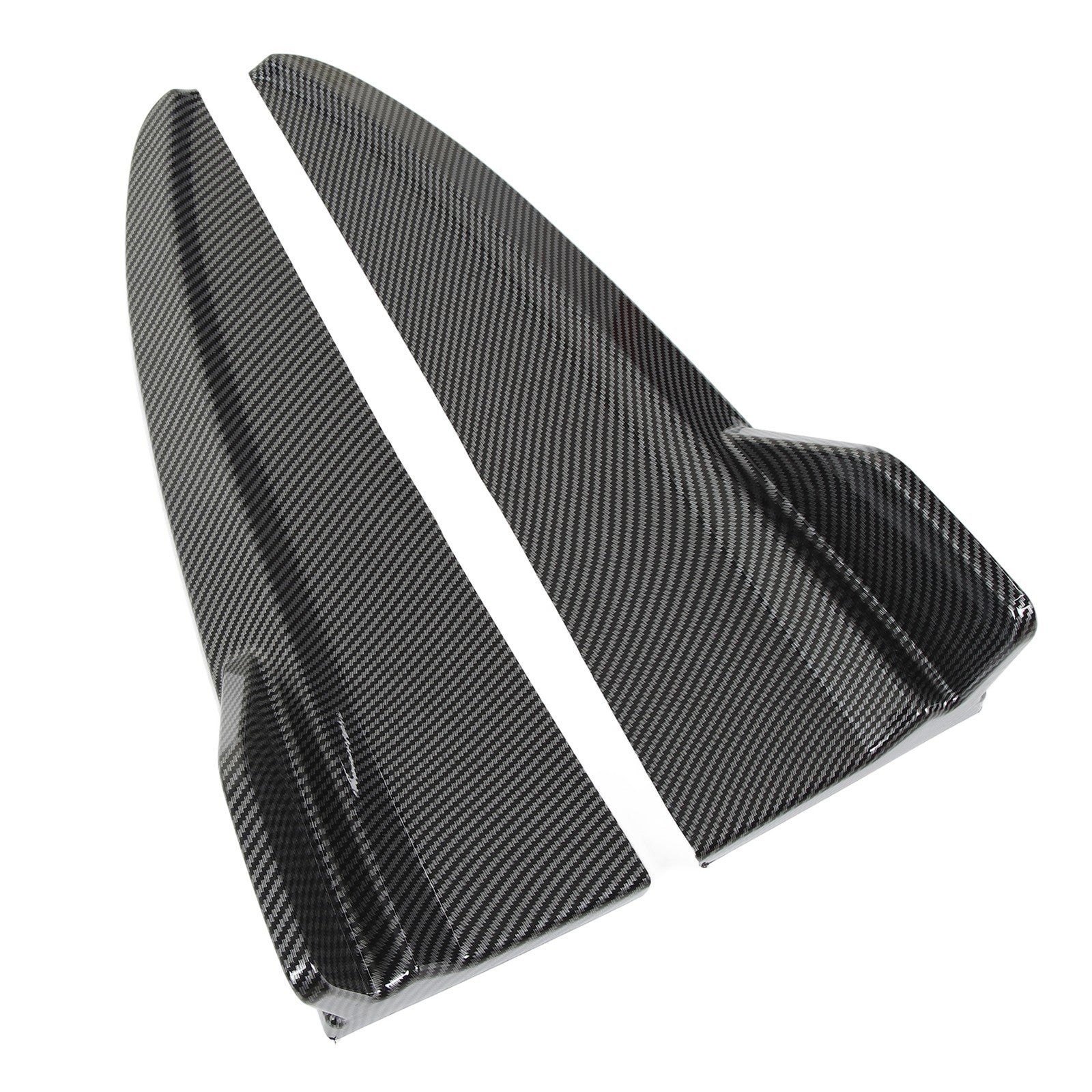 ﹒1 Pair Rear Bumper Lip Diffuser Tail Side Splitter For C‑Class W205 C43