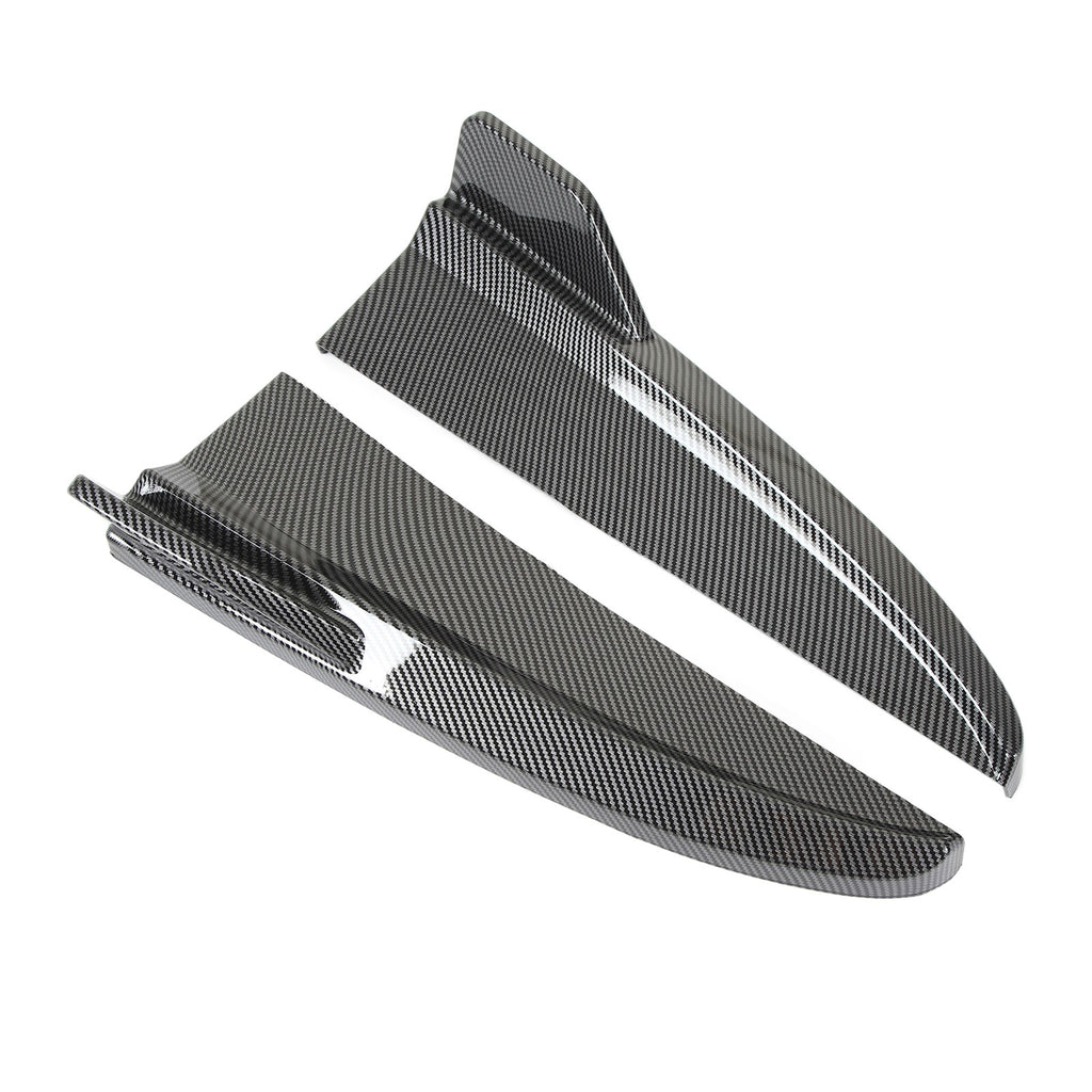 ﹒1 Pair Rear Bumper Lip Diffuser Tail Side Splitter For C‑Class W205 C43