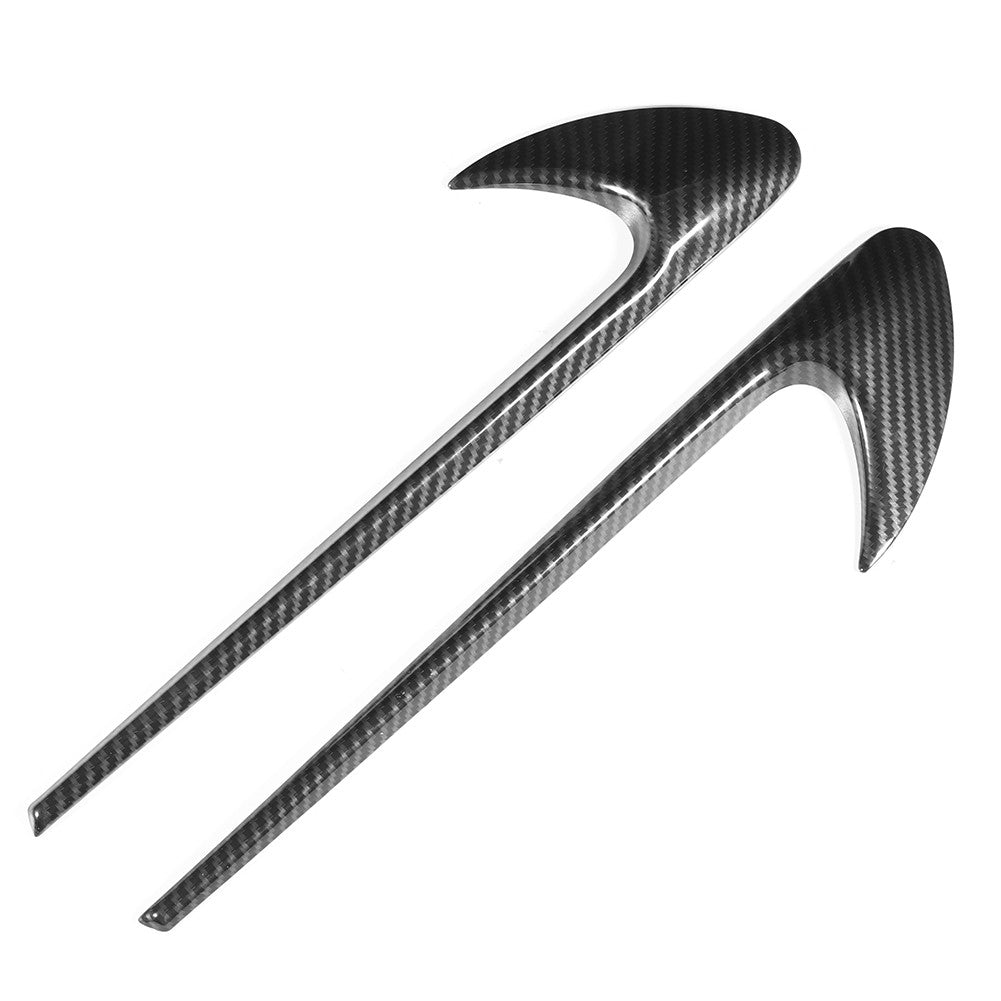 Carbon Fiber Style Car Fender Sticker For W213 W205 '