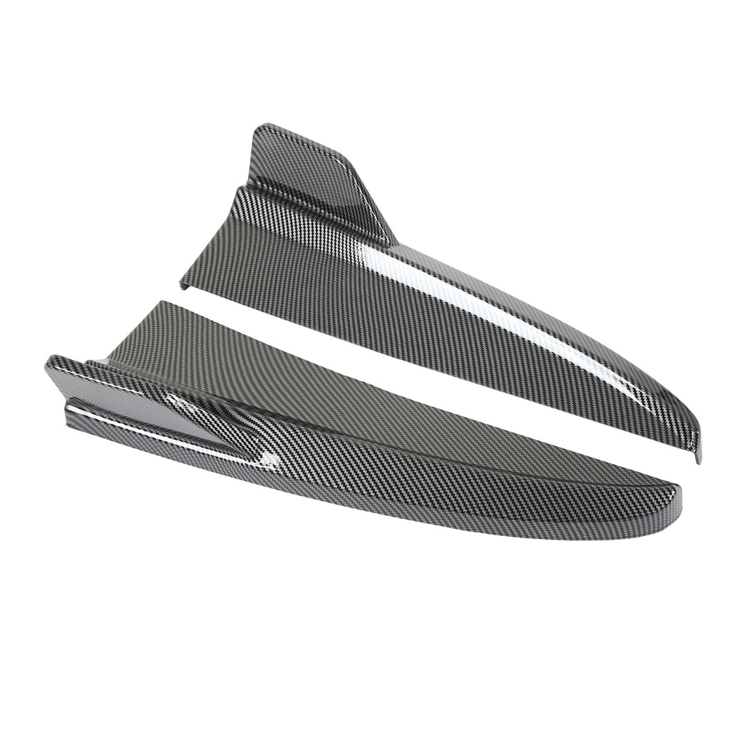 ﹒1 Pair Rear Bumper Lip Diffuser Tail Side Splitter For C‑Class W205 C43
