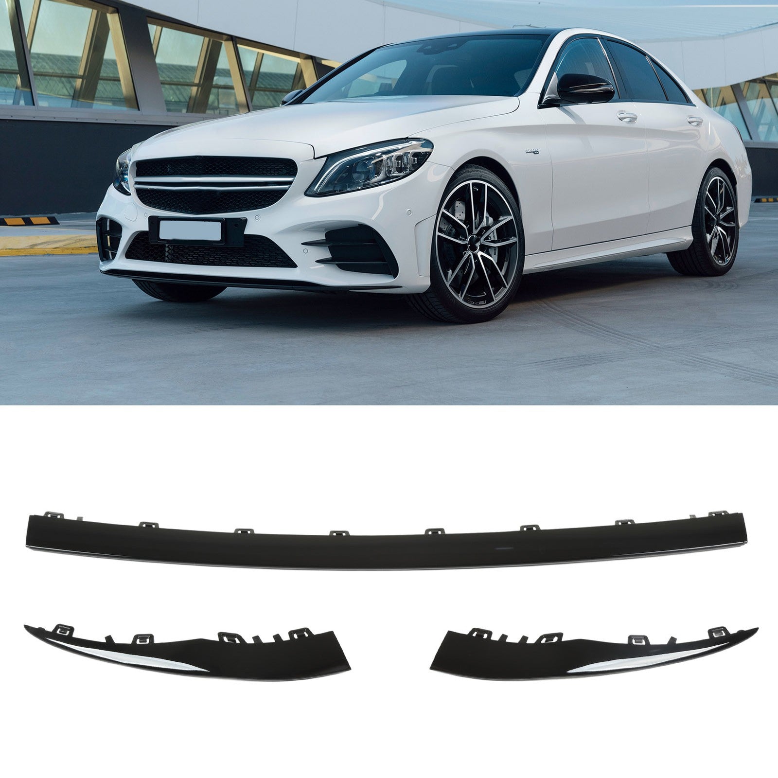 W205 frontleppe - Amg line