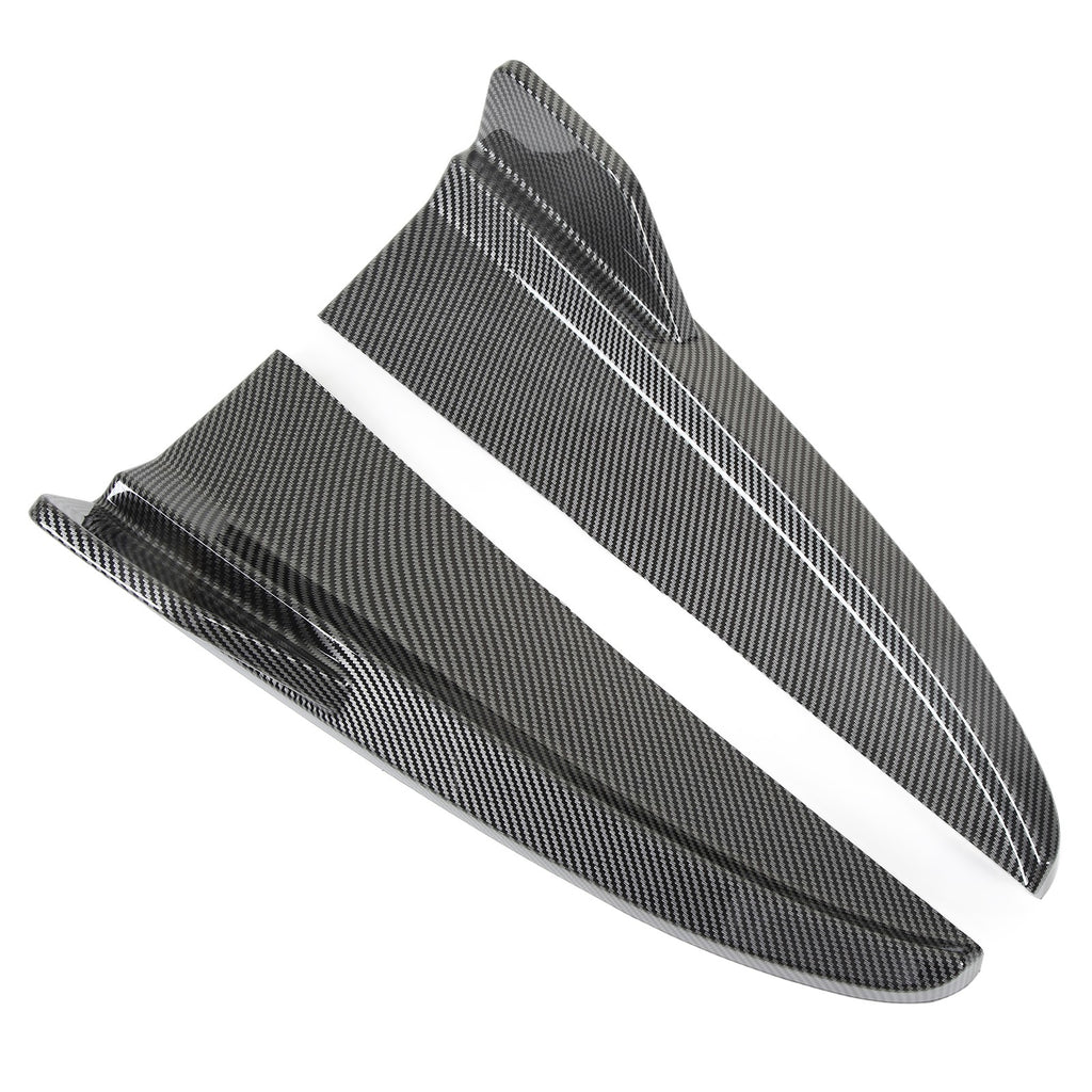 ﹒1 Pair Rear Bumper Lip Diffuser Tail Side Splitter For C‑Class W205 C43